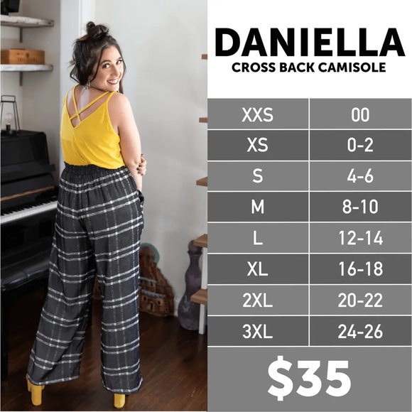 Lularoe • Crossback Camisole (Daniella) - Picture 6 of 6